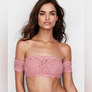 Victoria's Secret Dream Angels Pink Lace Bralette